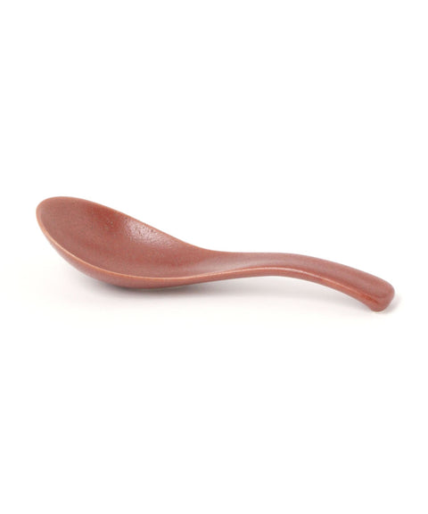 Japanese Ceramic Soup Spoon