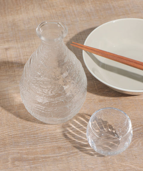 Glass Sake Cup made in Japan