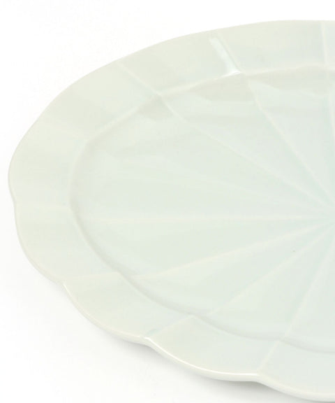 Flower Oval Plate Medium