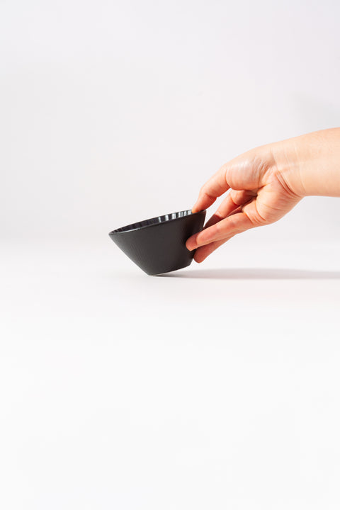 Kachosen Bowl Folding-Fan Pattern Small