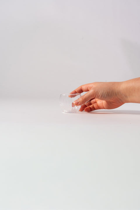 Glass Sake Cup made in Japan