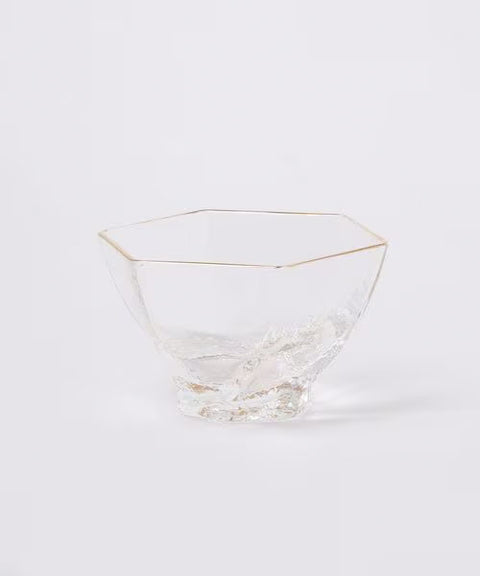 Gold Line Glass Bowl Small B
