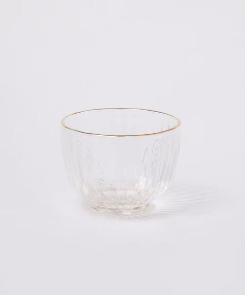 Gold Line Glass Bowl Small C