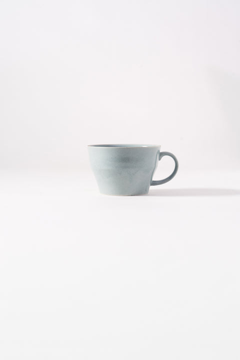 Mino Ware Colored Rim Wide Mug