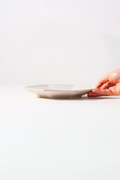 Mino Ware Octagon Plate Large