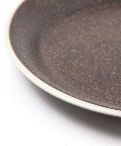 Rim White Line Plate Small