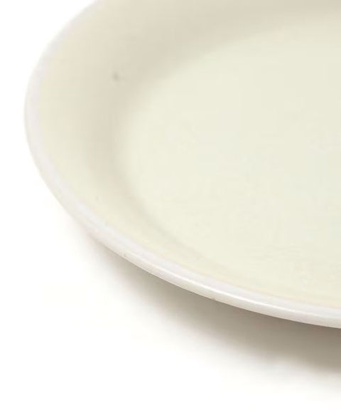 Rim White Line Plate Small