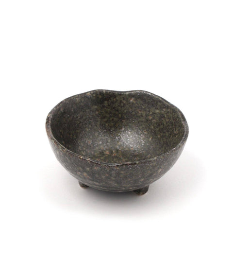 Mino Ware 3 Footed Mini Bowl