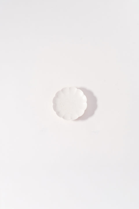 Mino Ware Mini Plate Chrysanthemum