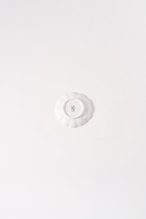 Mino Ware Mini Plate Chrysanthemum