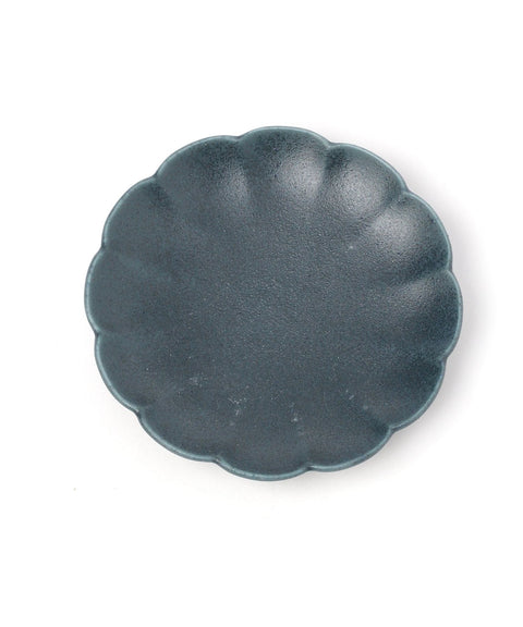 Mino Ware Mini Plate Chrysanthemum