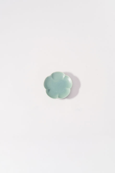 Mino Ware Mini Dish Ume Blossom