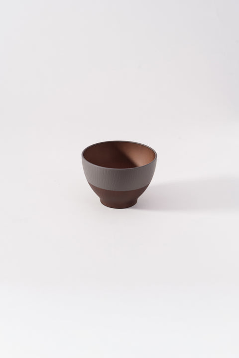 Smoky-Resin Soup Bowls Smoky Black