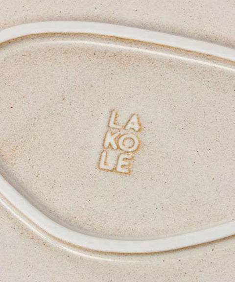 Mino Ware Stackable Distorted Plate Medium