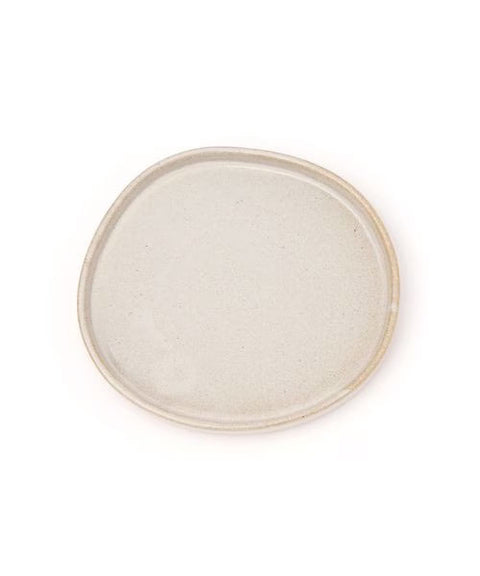 Mino Ware Stackable Distorted Plate Small