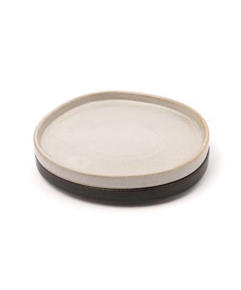 Mino Ware Stackable Distorted Plate Small
