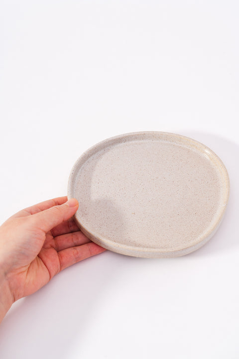 Mino Ware Stackable Distorted Plate Small