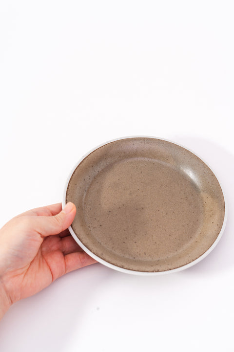 Rim White Line Plate Small