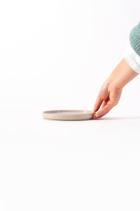 Mino Ware Stackable Distorted Plate Small