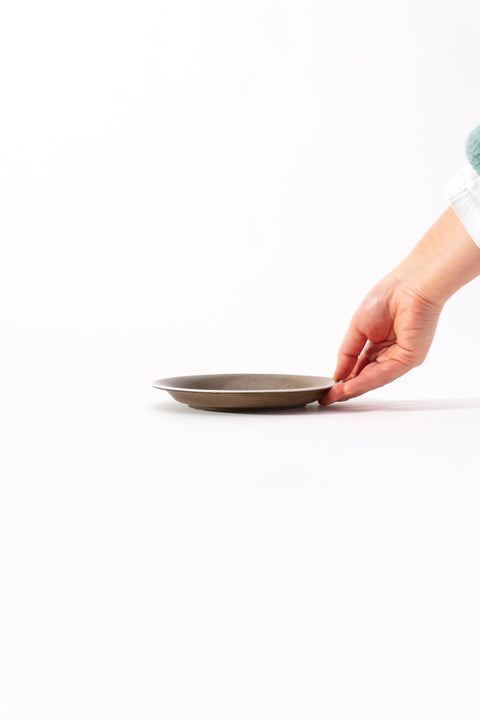 Rim White Line Plate Small