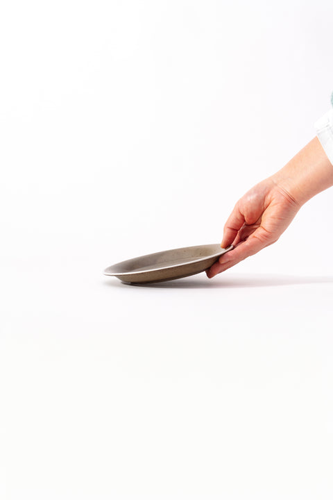 Rim White Line Plate Small