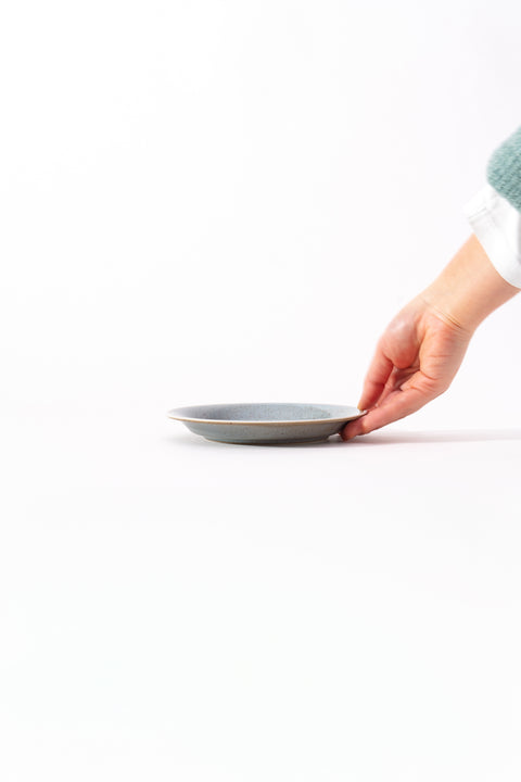 Rim White Line Plate Small