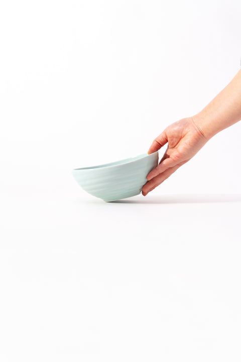 Mino Ware Oval Bowl Large