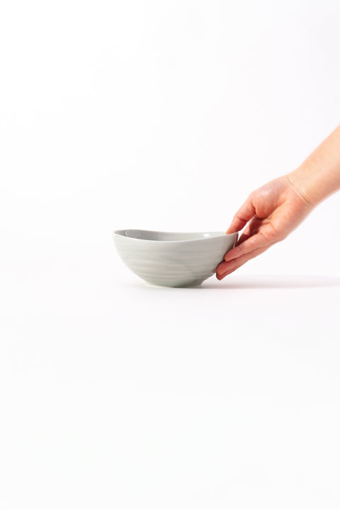 Mino Ware Oval Bowl Large