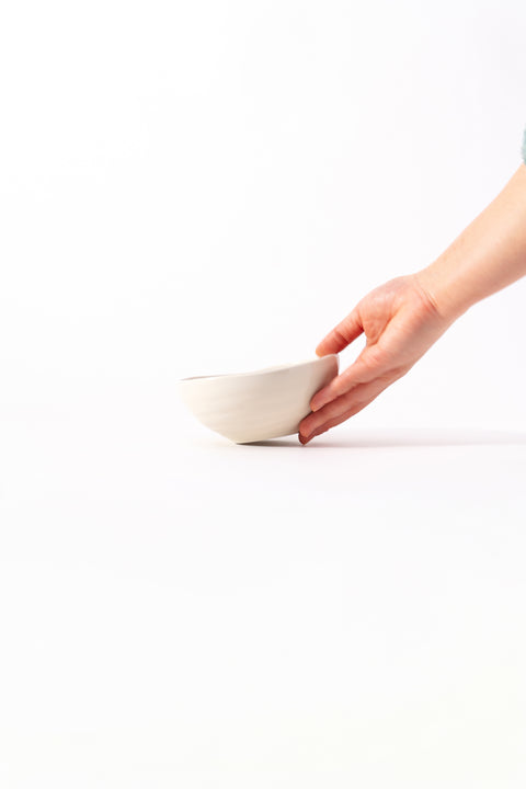 Mino Ware Oval Bowl Medium