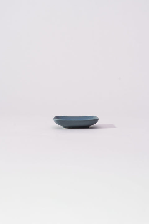 Mino Ware "Obanzai" Mini Plate Indigo