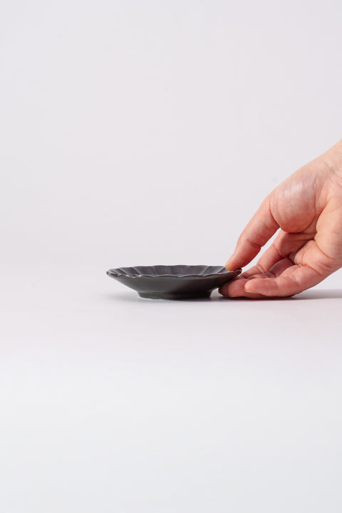 Mino Ware Mini Dish Ume Blossom