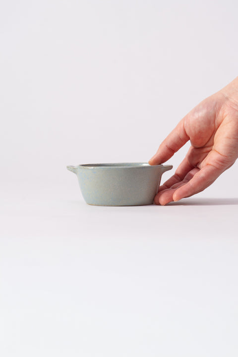Mini Cocotte Bowl Blue Titanium Matte