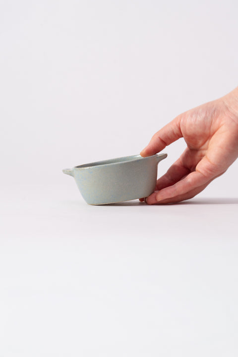 Mini Cocotte Bowl Blue Titanium Matte