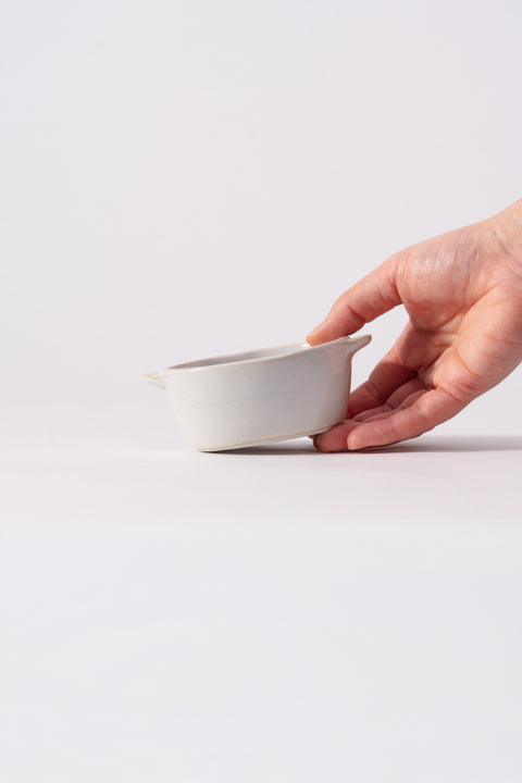 Mini Cocotte Bowl Milky White