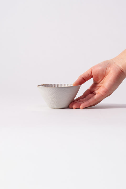 Kachosen Bowl Folding-Fan Pattern Small