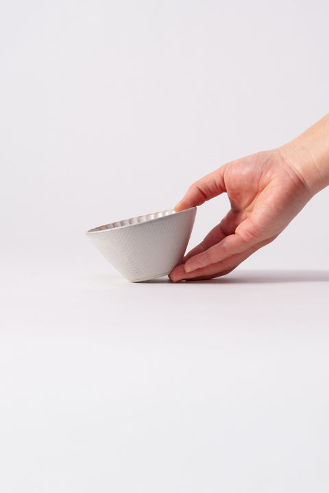 Kachosen Bowl Folding-Fan Pattern Small