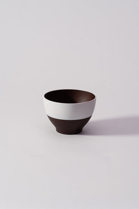 Smoky-Resin Soup Bowls Smoky White