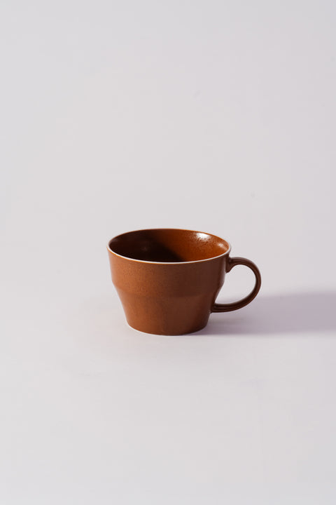 Mino Ware Colored Rim Wide Mug