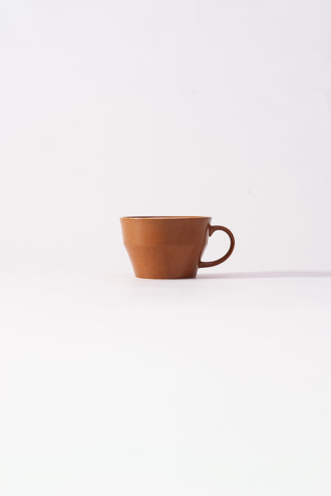 Mino Ware Colored Rim Wide Mug