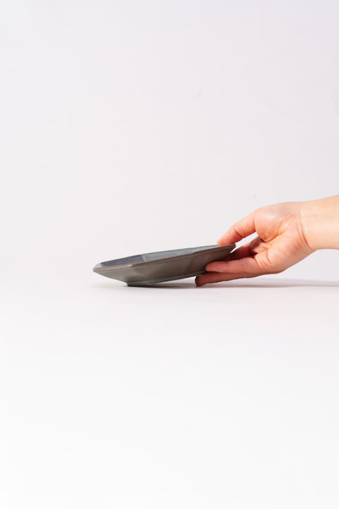 Mino Ware Octagon Plate Small