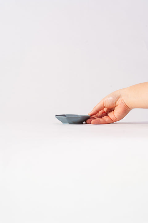 Mino Ware Octagon Plate Extra Small