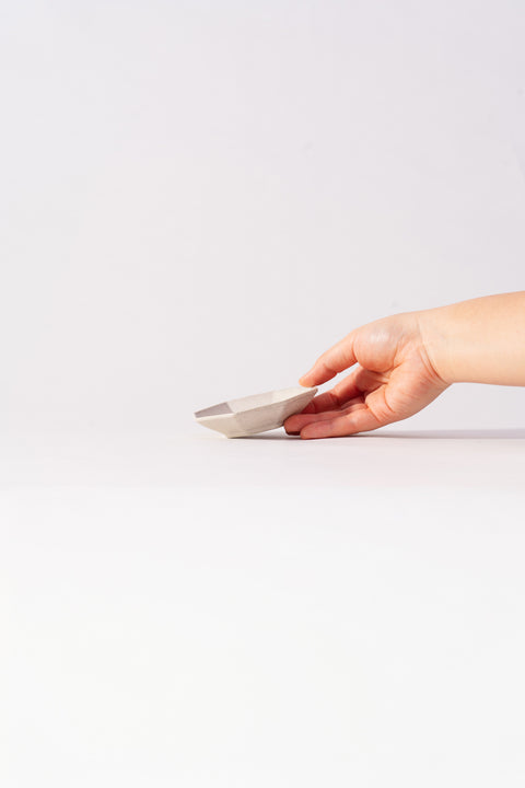 Mino Ware Octagon Plate Extra Small