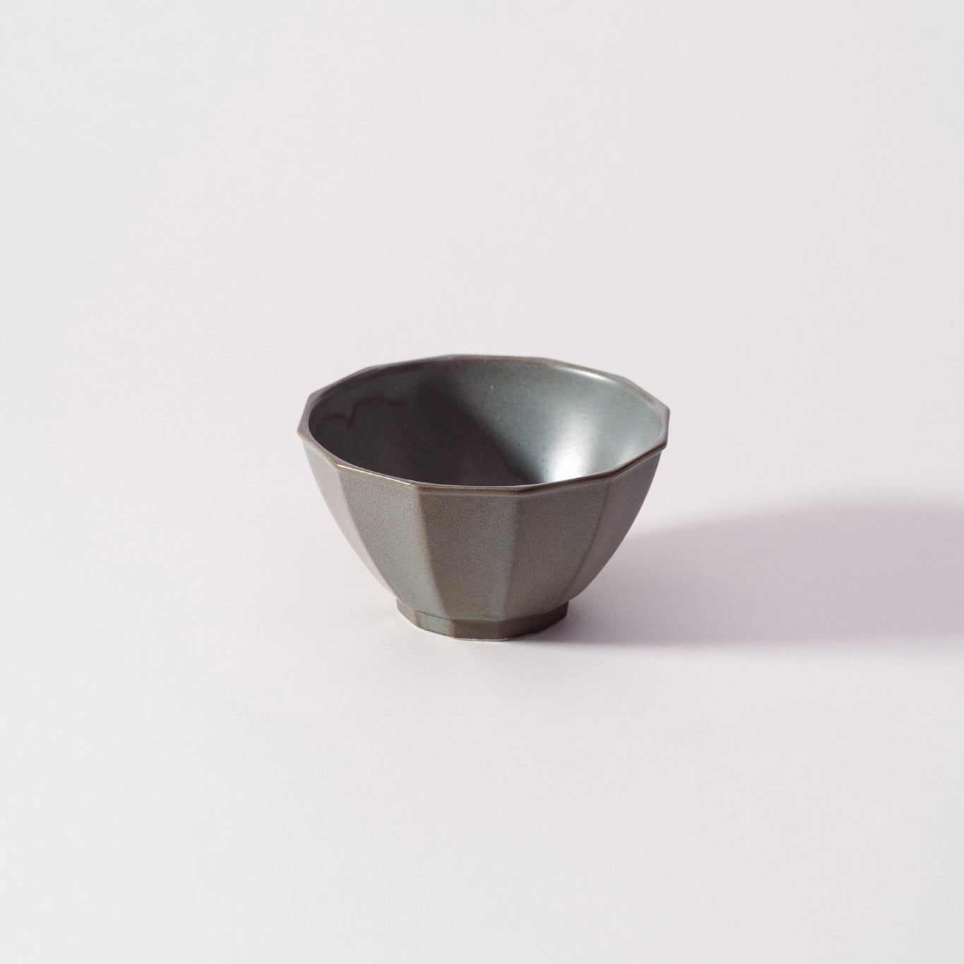 Mino Ware Octagon Rice Bowl Gray – LAKOLE
