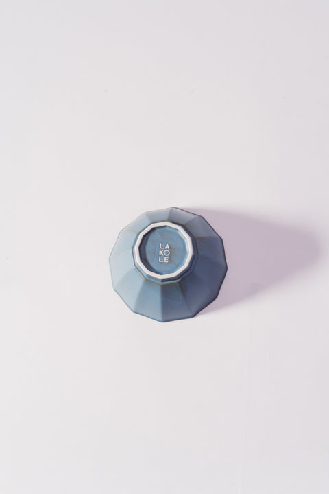 Mino Ware Octagon Rice Bowl Light Blue