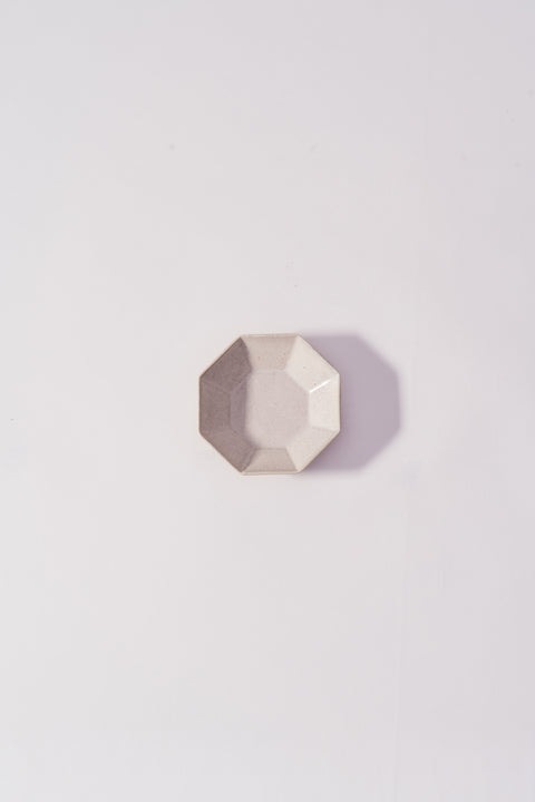 Mino Ware Octagon Plate Extra Small