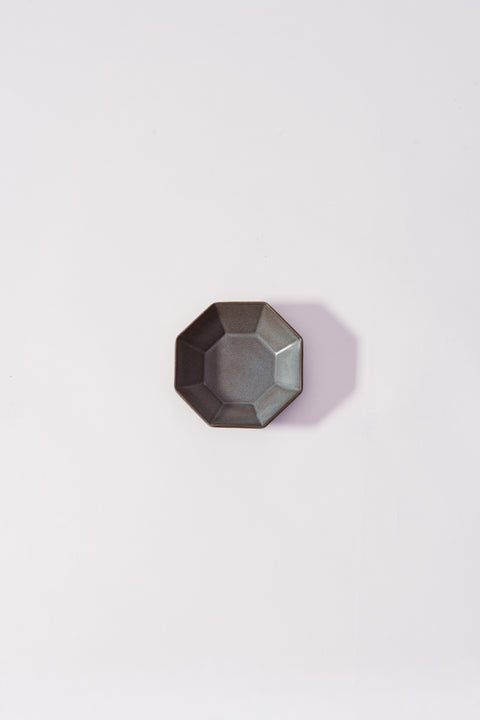 Mino Ware Octagon Plate Extra Small