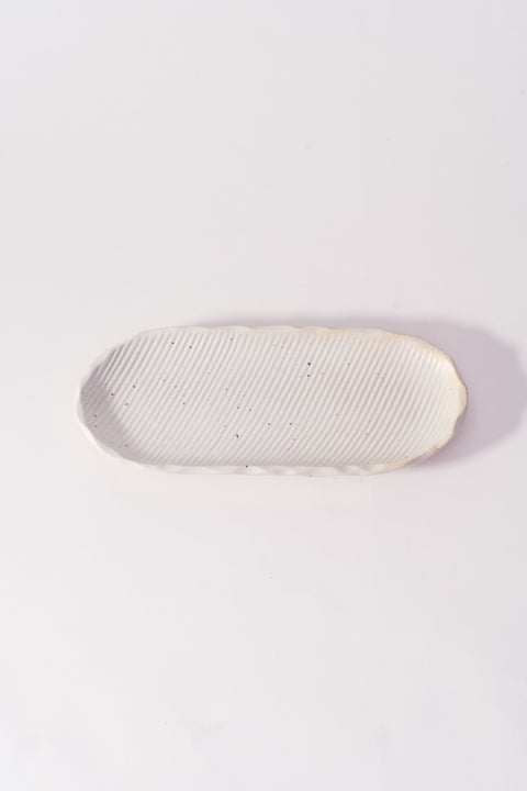 Wavy Long Platter