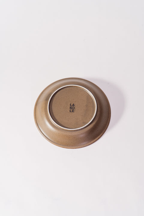 Rim White Line Curry & Pasta Plate