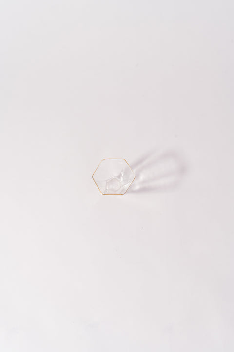 Gold Line Glass Bowl Small B