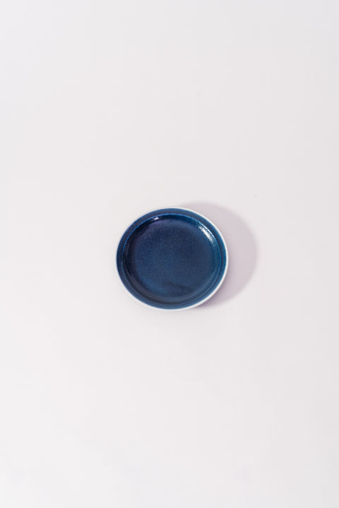 Mino Ware Colored Rim Plate Small